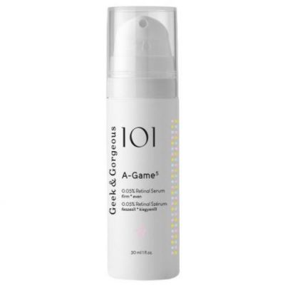 A-Game 5  0.05% Retinal Serum,  GEEK & GORGEOUS 28 ml