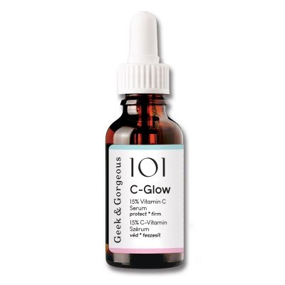 C-glow 15% acid ascorbic, GEEK & GORGOUS, 30 ml