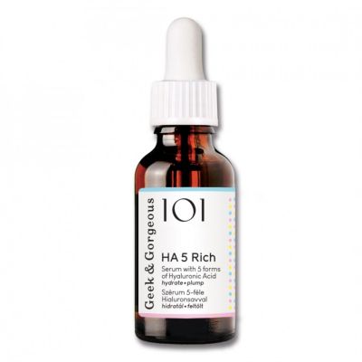 HA5 Rich Hyaluronic Acid Serum, GEEK & GORGEOUS 30 ml